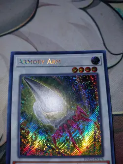 Yugioh Card Armory Arm HAC1-EN176 SECRET RARE Limited Edition - NM - Image 3