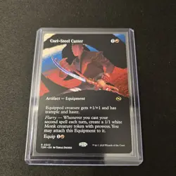 MTG Cori-Steel Cutter 343 Borderless Regular Rare Tarkir: Dragonstorm TDM - Image 2