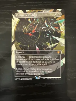 Prismatic Ending -Borderless - Special Guests - Magic the Gathering Mythic NM - Image 1