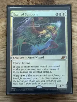 Exalted Sunborn Foil MTG Edge of Eternities M 0015 - Image 1