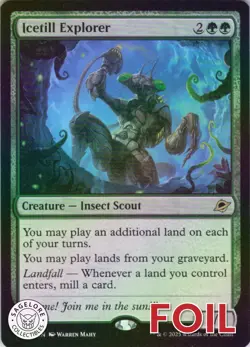 MTG Icetill Explorer (192) | NM Foil | Edge of Eternities {EOE} - Image 1