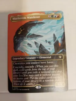 Maelstrom Wanderer (Borderless) Commander Masters Regular - Image 1