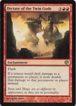 Dictate of the Twin Gods R Journey Into Nyx 93 - LP MTG - Image 1