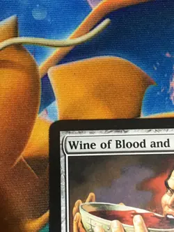 C5323 MAGIC MTG SAVIORS OF KAMIGAWA WINE OF BLOOD AND IRON #161 LP RARE - Image 3