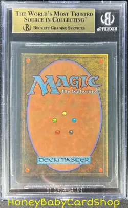 MTG 3rd Edition Revised 1994 Ebony Horse BGS 9.5 GEM MINT Old School 93/94 - Image 2