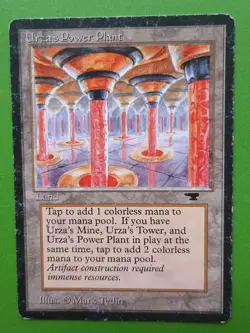 Magic the Gathering MTG Antiquities URZA'S POWER PLANT (Columns) HP C 1994! - Image 1