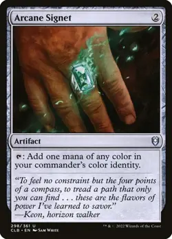 Arcane Signet - Commander Legends: Battle for Baldur's Gate - MTG - Image 1