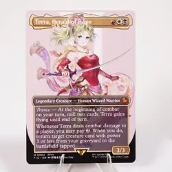 Terra, Herald of Hope Borderless 204 FIC MTG NM Regular See Video - Image 1