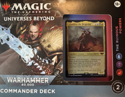 MTG: Universes Beyond Warhammer 40k The Ruinous Powers Commander Deck New/Sealed - Image 1