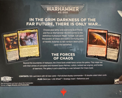 MTG: Universes Beyond Warhammer 40k The Ruinous Powers Commander Deck New/Sealed - Image 2
