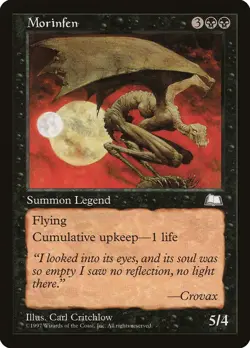 Morinfen LP Weatherlight Black Legendary Creature English Rare MTG Magic - Image 1