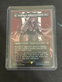 Sephiroth, Fabled SOLDIER (0382) (Borderless) Final Fantasy Foil - Image 1