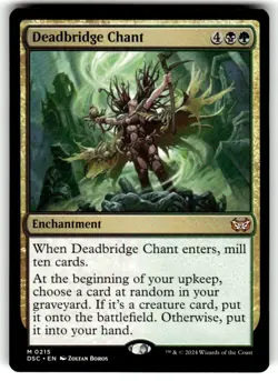 Deadbridge Chant Commander: Duskmourn: House of Horror Regular MTG - Image 1