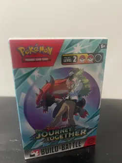 POKEMON SCARLET & VIOLET SV09 JOURNEY TOGETHER BUILD & BATTLE BOX SEALED + PROMO - Image 2