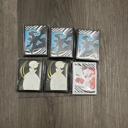 Pokemon TCG Card Sleeves Lot (6) - Image 1