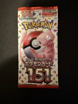 Pokemon Scarlet & Violet 151 Japanese Booster Pack NEW Factory Sealed TCG Cards - Image 1