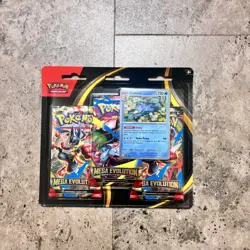 Pokemon TCG Mega Evolutions Triple Blister Golduck New & Sealed - Image 2