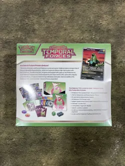 Pokemon Scarlet Violet Temporal Forces Iron Leaves Elite Trainer Box ETB Sealed - Image 2