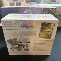 Pokemon TCG Prismatic Evolutions Elite Trainer Box ETB New -Small Tear *see pics - Image 4