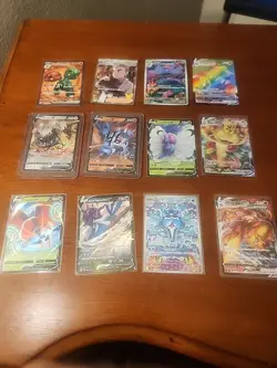 Pokemon TCG Holo FULL ART MIXED LOT OF 9 - Image 1