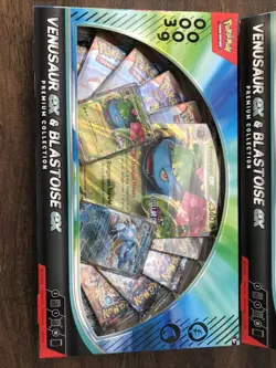 2- Pokemon Venusaur Ex & Blastoise Ex Premium Collection Box Sealed Promo Holo - Image 3