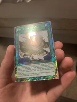 Yu-Gi-Oh! Fire King Island #RA03-EN059 Platinum Secret Rare 1st Edition (NM) - Image 3