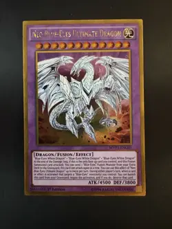 Neo Blue-Eyes Ultimate Dragon MVP1-ENG01 The Dark Side of Dimensions Movie Pack - Image 1