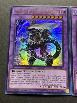 Albion The Sanctifire Dragon + Borreload Furious Dragon + Dragonlord | YuGiOh! - Image 3