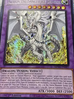 Albion The Sanctifire Dragon + Borreload Furious Dragon + Dragonlord | YuGiOh! - Image 4