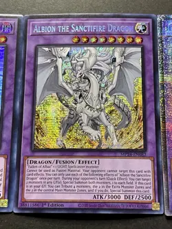 Albion The Sanctifire Dragon + Borreload Furious Dragon + Dragonlord | YuGiOh! - Image 5