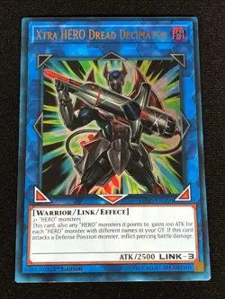 Yugioh Xtra Hero Dread Decimator LEHD-ENA00 1st Ultra (NM) - Image 1