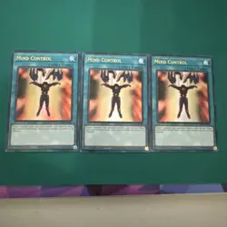 3x Mind Control 1st Edition Ultra Rare RA02-EN046 Yu-Gi-Oh! - Image 1