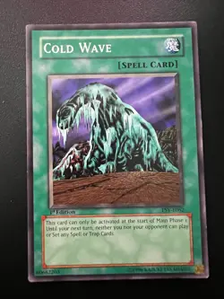 Cold Wave PSV-E062 Common 1st Edition Light Play+ Yugioh - Image 1
