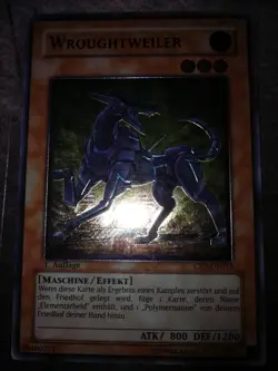Yu-Gi-Oh! CRV-DE012 Wroughtweiler Ultimate Rare Deutsch 1. Auflage Excellent - Image 2