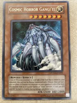 Cosmic Horror Gangi'el POTD-EN029 Power of the Duelist Unlimited Rare - Image 1