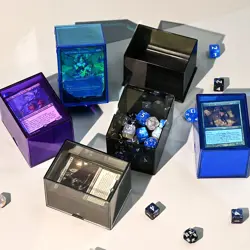 NEW ULTRA PRO Eclipse 2-Piece Deck Box 100+ Card Storage Case APPLE RED - Image 5