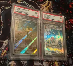 Pokemon Graded Card Lot - Scarlett & Violet Dolliv 200 & Gyarados EX 225 PSA 9 - Image 1
