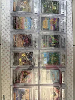 Pokemon 12x Graded Card Lot All SIR/Alt Arts Beckett Graded Bgs #7 - Image 1