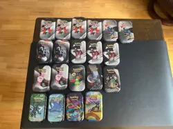Pokemon Mini Tins Empty Lot of 57 Tins Only No Cards No Packs - Image 2