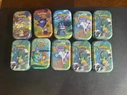 Pokemon Mini Tins Empty Lot of 57 Tins Only No Cards No Packs - Image 5