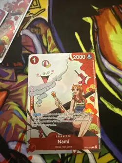Nami Gift Collection 2023 OP01-016 Alt Art Holo Foil Rare Limited One Piece Card - Image 1