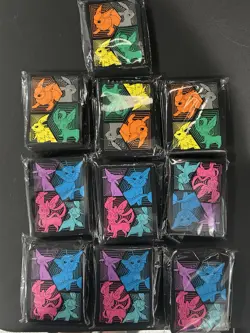 10X 65 Ct Evolving Skies ETB Eeveelution Card Sleeves | New, Sealed Pokemon - Image 1