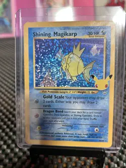 Pokemon Celebrations Classic Collection Shining Magicarp Holo Card 66/64 TCG - Image 1
