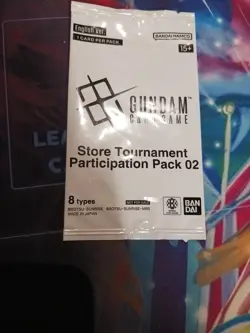 Gundam Card Game Store Tournament Participation Pack 02 English Sealed - Image 1