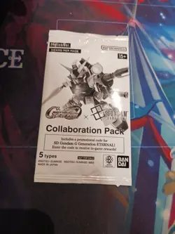 Gundam Card game Collaboration Promo Pack SD G Generation Eternal ENGLISH - Image 1