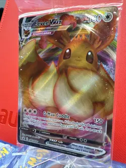 Eevee VMAX SWSH087 SEALED Shining Fates Black Star Promo Card Pokemon TCG - Image 3