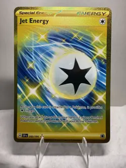 Pokemon TCG Jet Energy 252/191 Surging Sparks Secret Rare Hyper Rare Card NM - Image 1