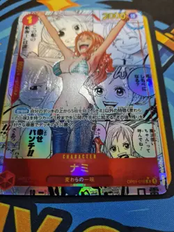 Nami OP01-016 Manga Alt Art - One Piece Card Game - The Best PRB-01 - Japanese - Image 2