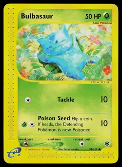 Pokemon Card - Bulbasaur Expedition 94/165 Non-Holo - Image 1