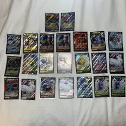 Pokemon TCG VMAX + V Lot 23 Cards Total - Image 1